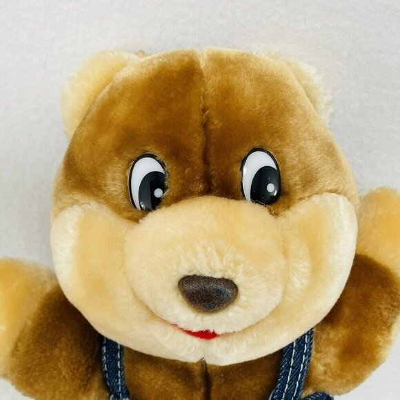 Shoney Bear Mascot Iconic Plush Blue Jean Overall Restaurant Fast Food American - Picture 4 of 10